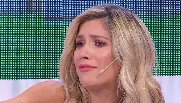 Laurita Fernández rompió en llanto en pleno programa