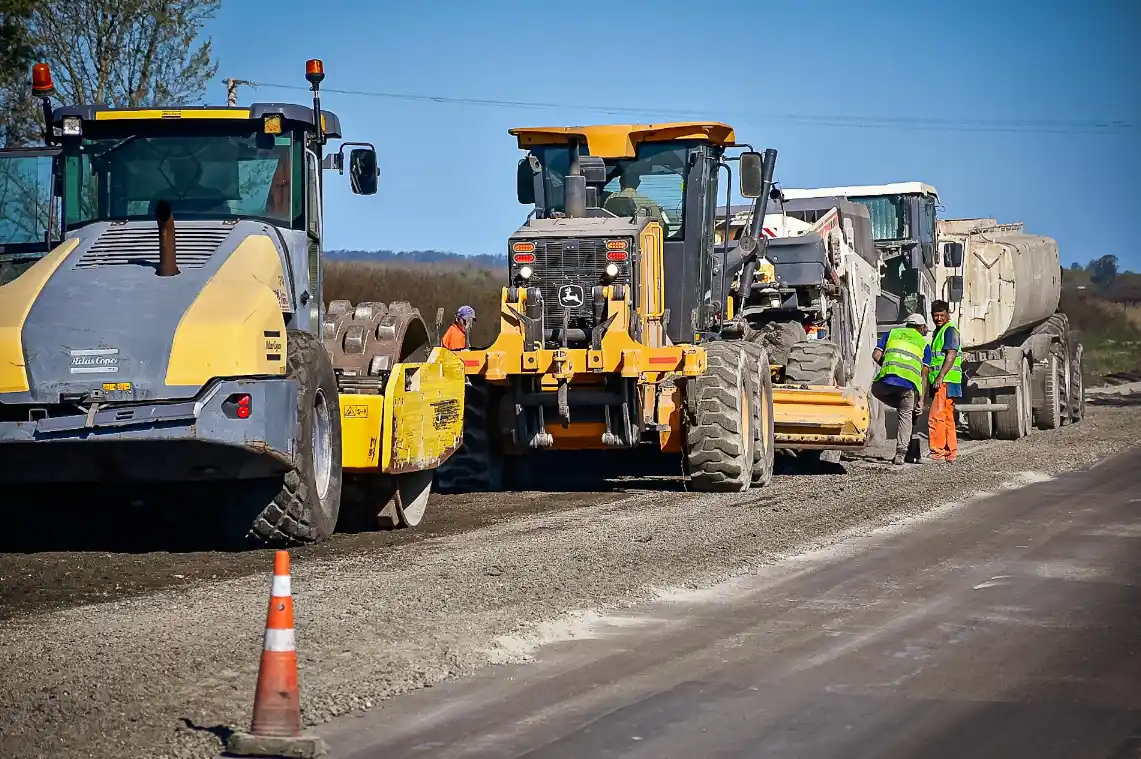 Reiniciaron las obras en la Ruta 20, en el acceso norte a Gualeguaychú