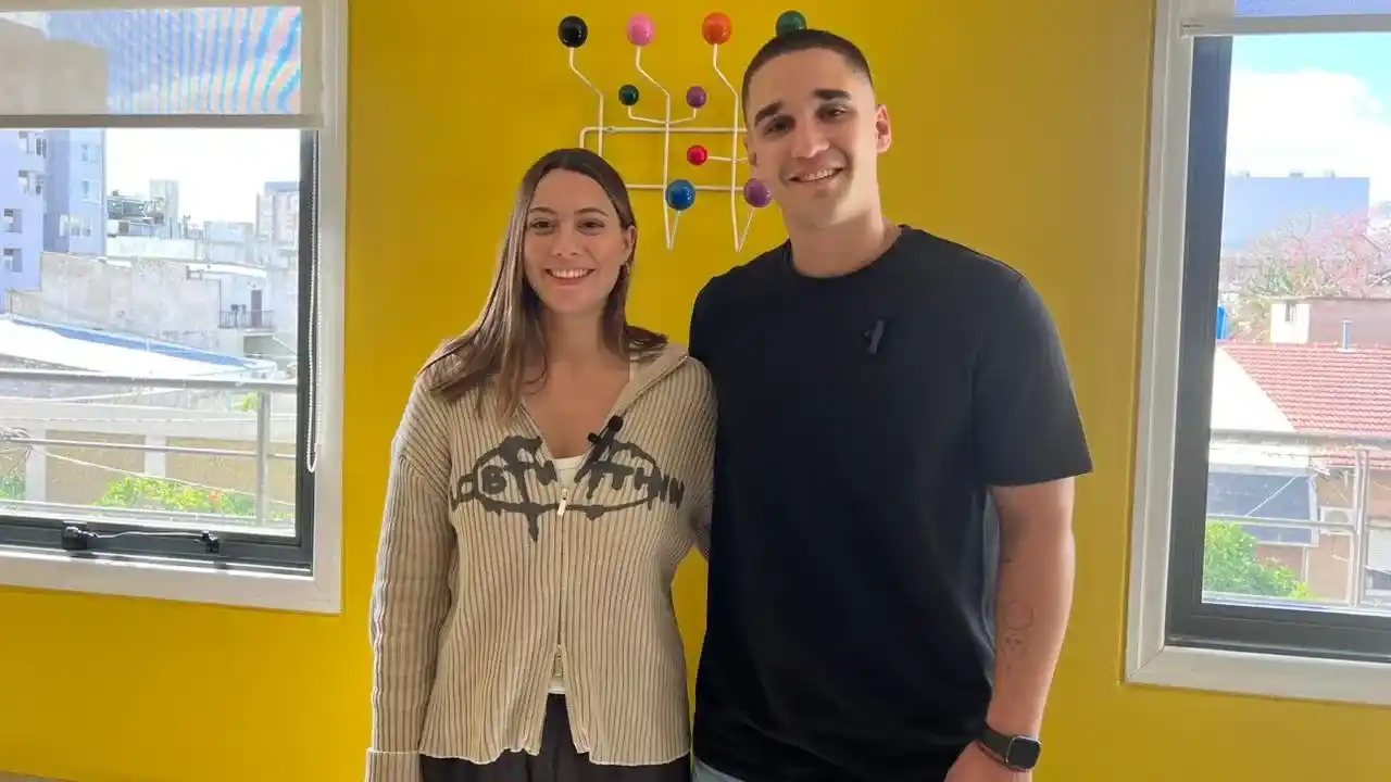 Giuliana Consalvo y Santiago Schamberger, los creadores de Mi Propiedad.