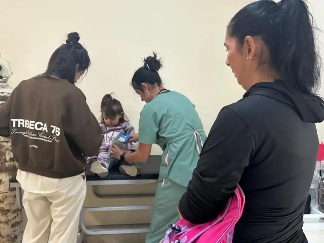 En el Centro de Salud  Baggio continúa la campaña IRAB para reforzar la atención de los más chicos