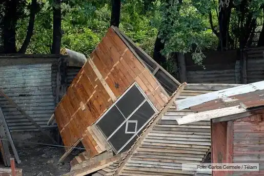 Tornado causó destrozos en Berazategui 