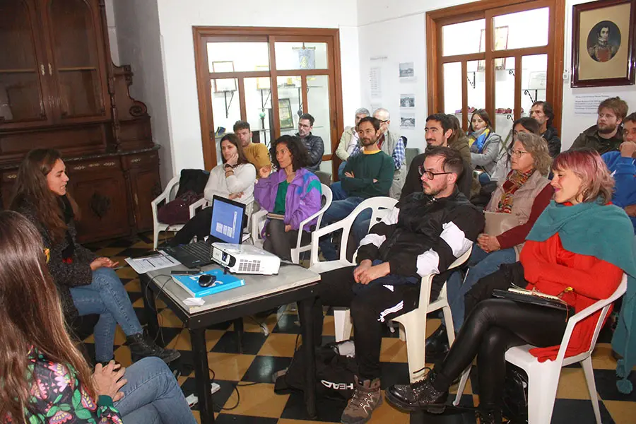 Investigadores de la región en las jornadas del museo