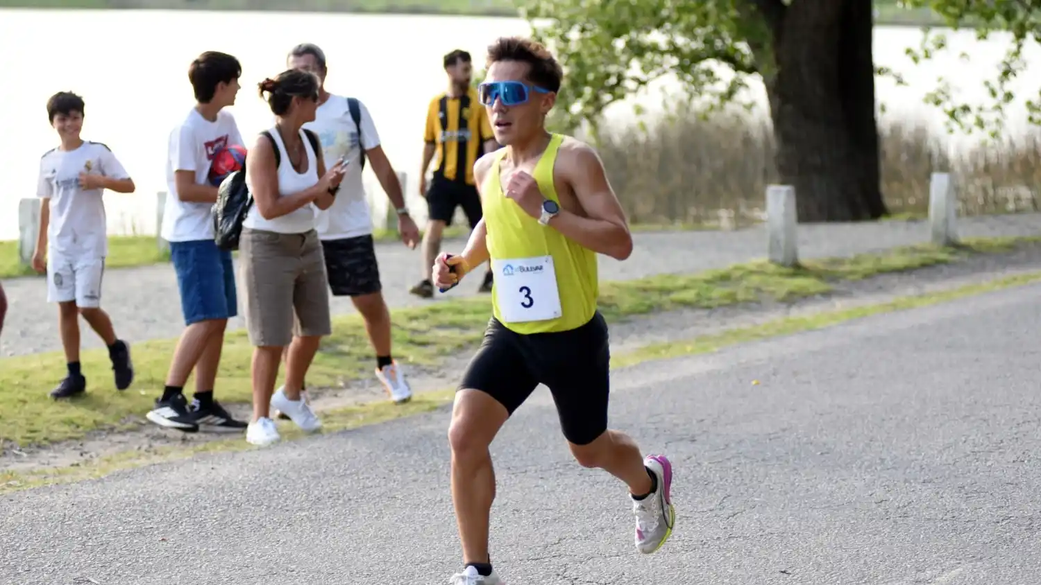El vencedor de Tandilia ’25, en el tramo final de la prueba.