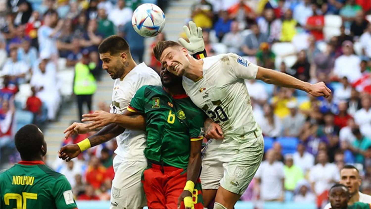 Serbia y Camerún igualaron en un increíble partido repleto de goles