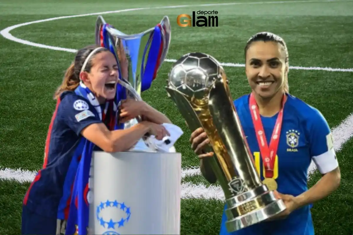 Aitana Bonmati y Marta Vieira da Silva