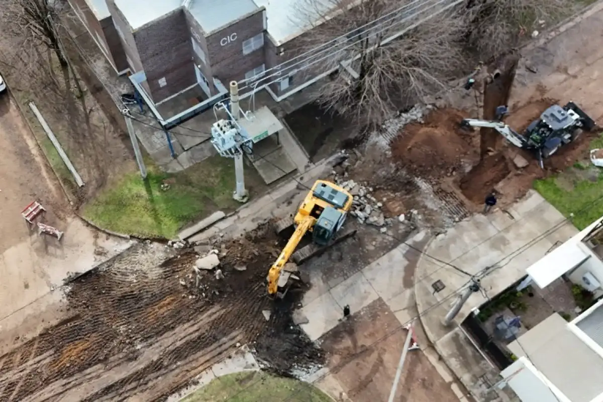 Comenzó la reconstrucción de la calle Périgan en la zona oeste de la ciudad
