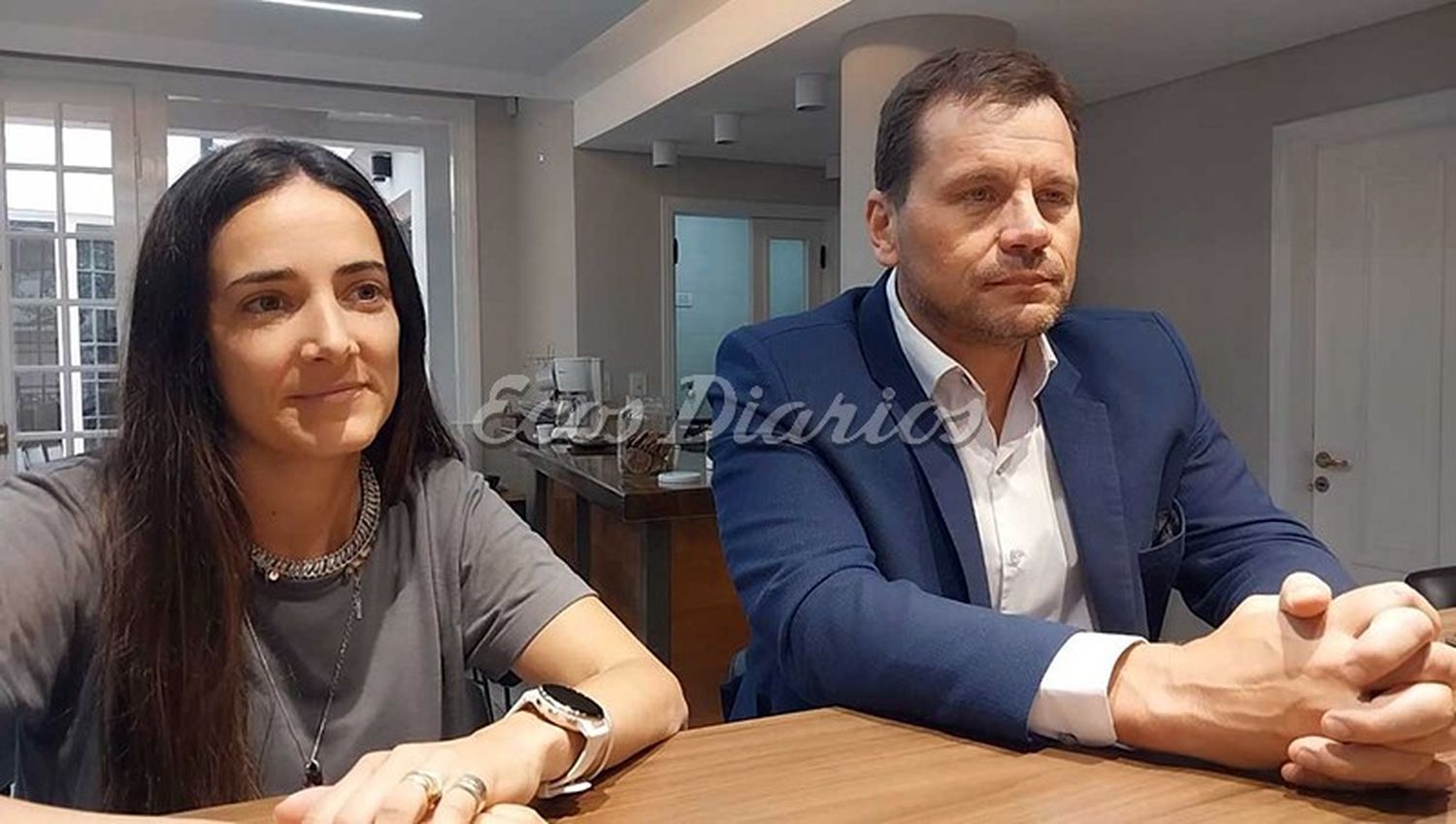 Directivos. Lucía Jano y Víctor Pagani Deluchi