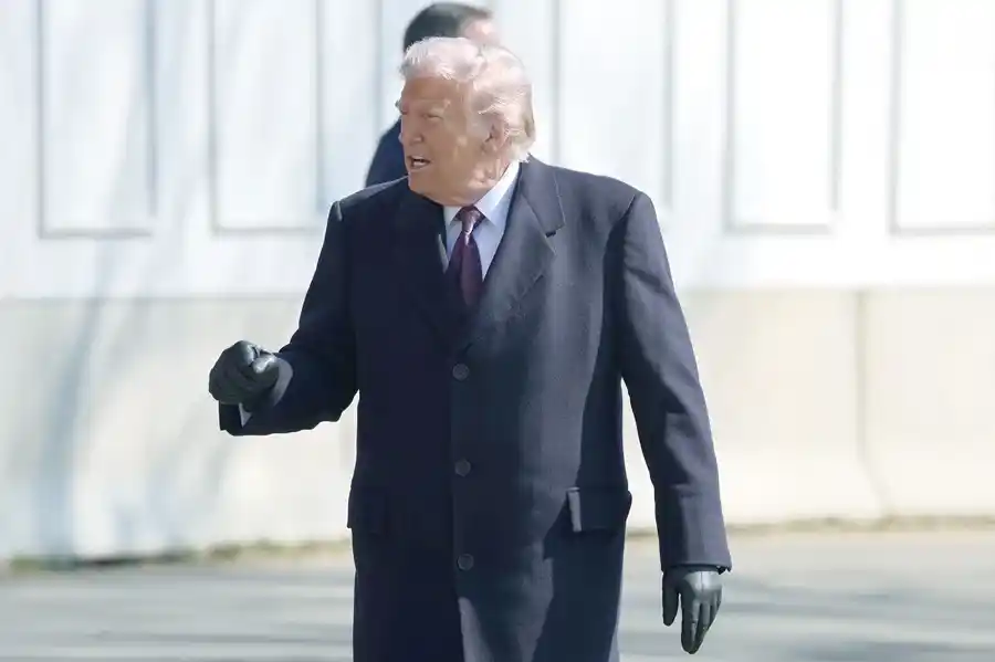 El presidente de Estados Unidos, Donald Trump