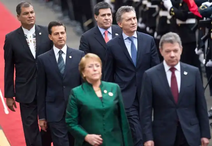 Macri participó de la asunción del presidente de Perú