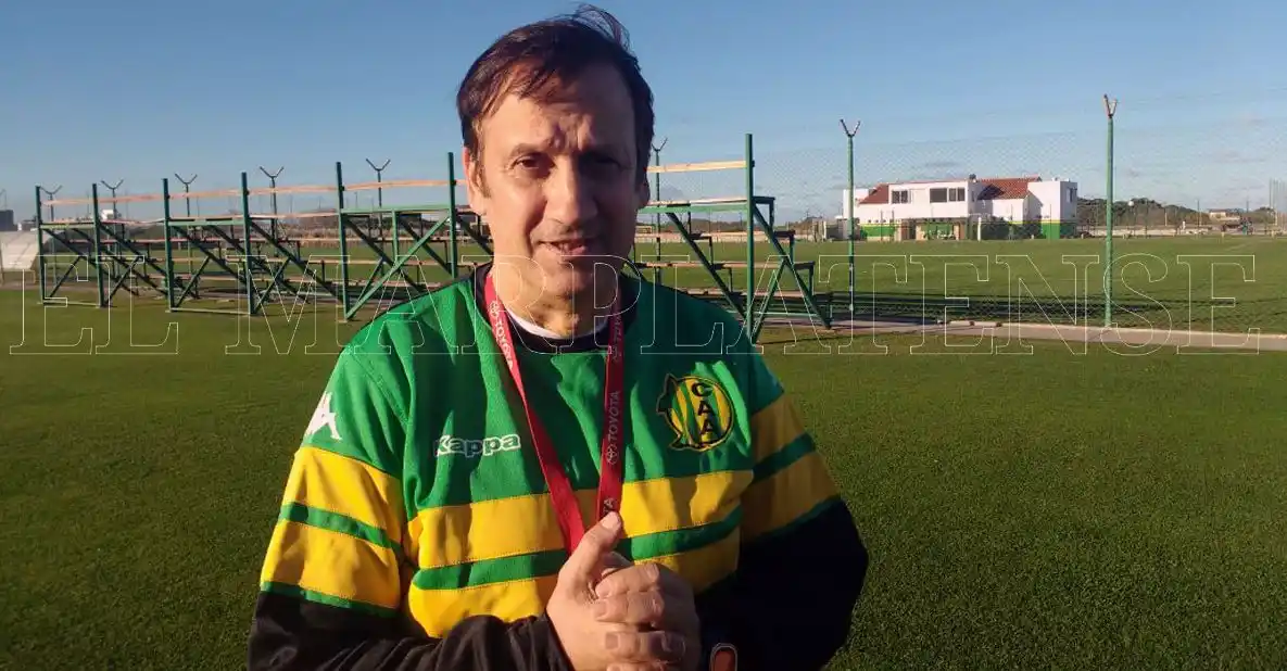 Perazzo: “Estoy convencido de que Aldosivi mantendrá la categoría”