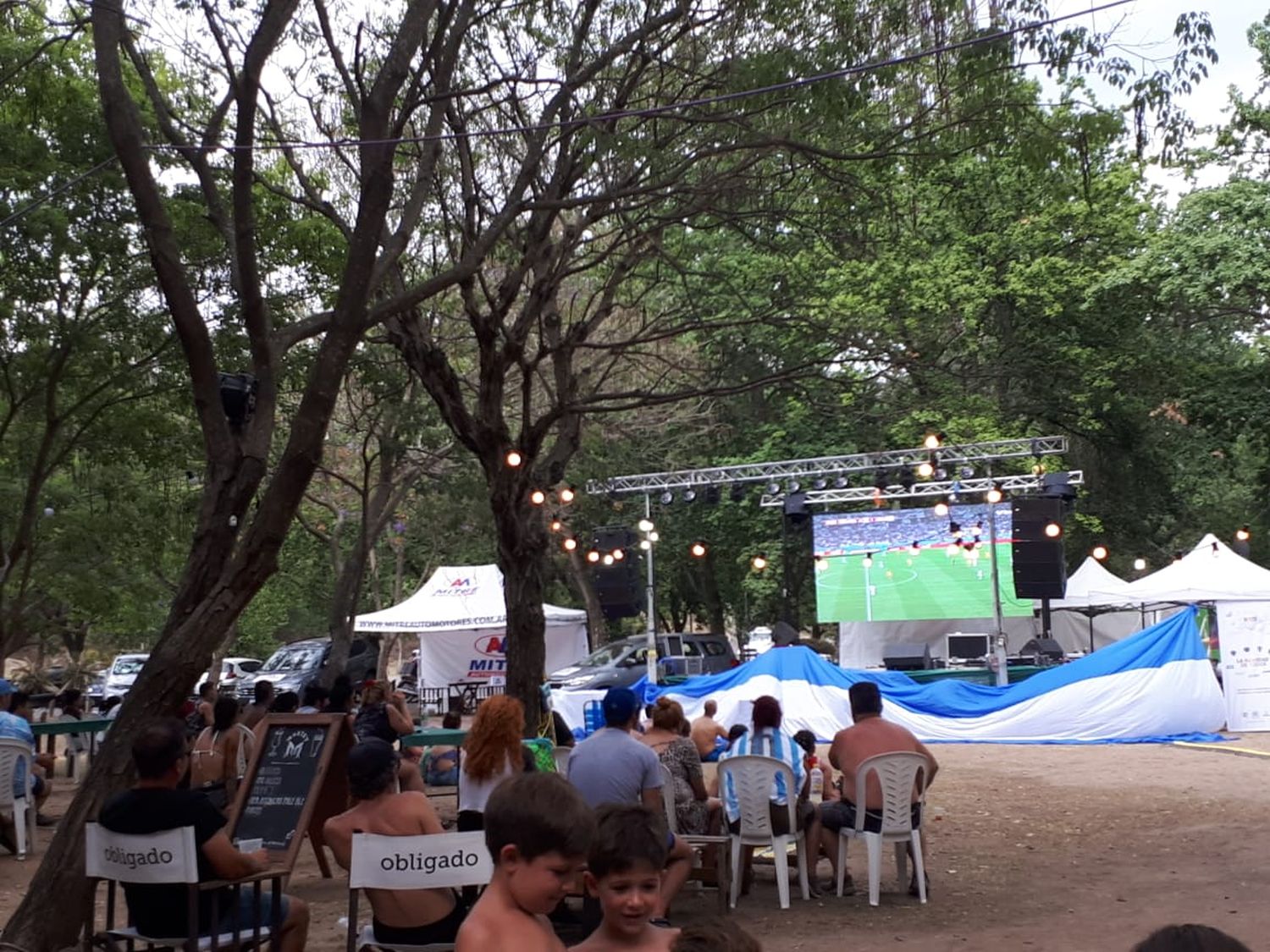 Fiesta del Chopp: tras la tormenta, reprogramaron la grilla y habrá música hasta la medianoche