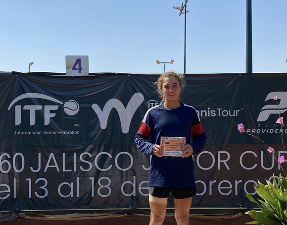 Tenis: segundo título para Candela Vázquez en México