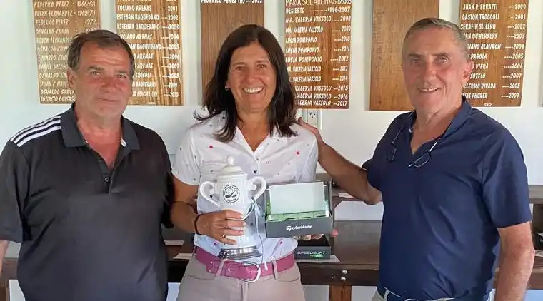 Golf: Vassolo sigue siendo la “1” en Damas