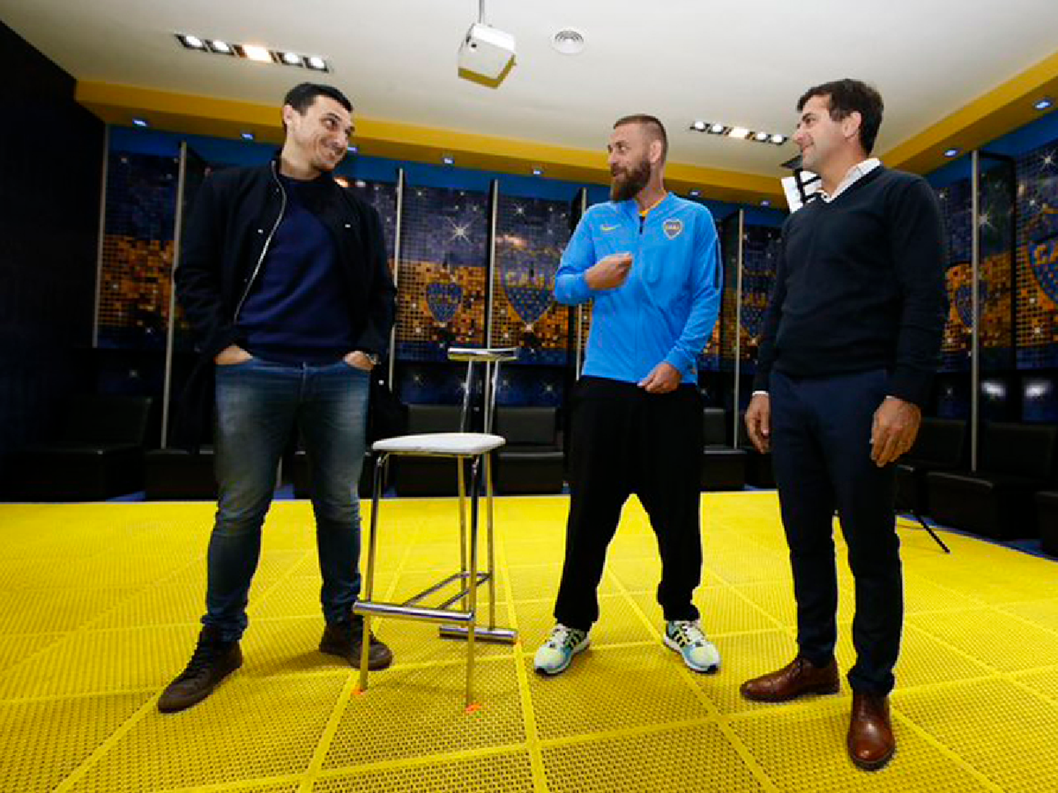De Rossi se llevó todas las miradas