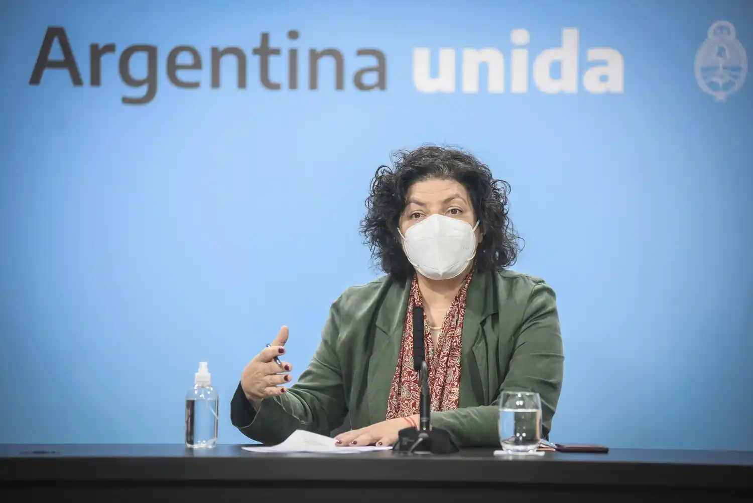 Carla Vizzotti con apendicitis: Fue operada y su evolución es favorable