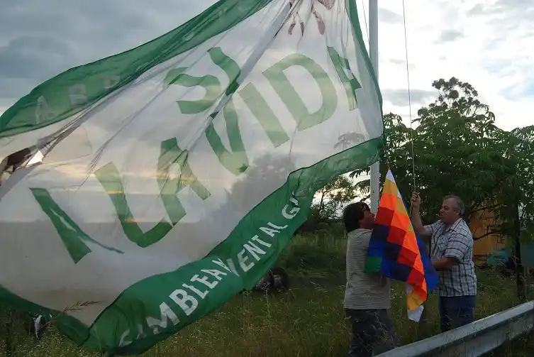 Difusión de la Marcha contra Botnia UPM