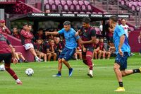 El seleccionado Sub 23 tuvo un ensayo con Lanús