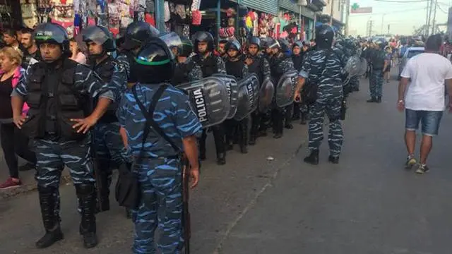 Lomas de Zamora: Más de 2000 policías realizaron un megaoperativo en La Salada