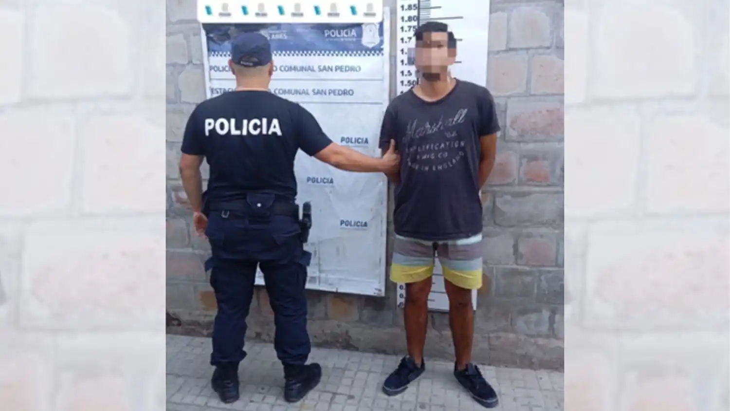 El sujeto detenido tenía pedido de captura de un Juzgado de la ciudad de La Plata.