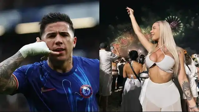 Enzo Fernández estaría en una relación con la ex de L-Gante: las pruebas