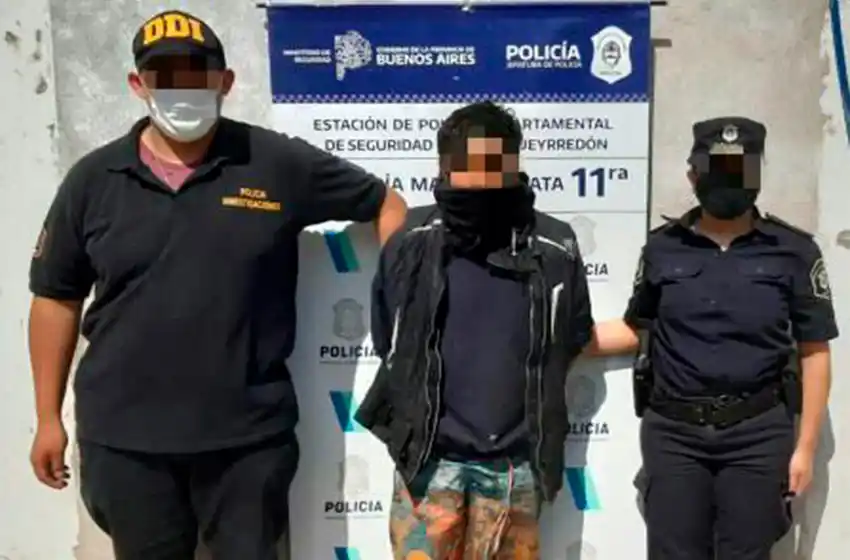 Se entregó el hombre que asesinó de varias puñaladas a un joven en la calle