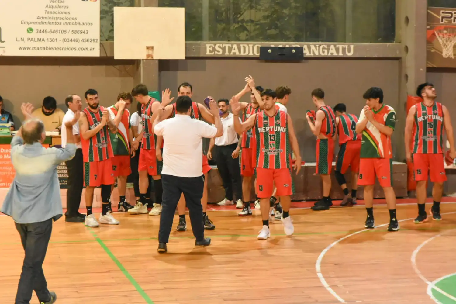 Imagen de archivo del segundo juego de la serie de Neptunia - Atlético Tala en Gualeguaychú (crédito: Neptu es Pasión).