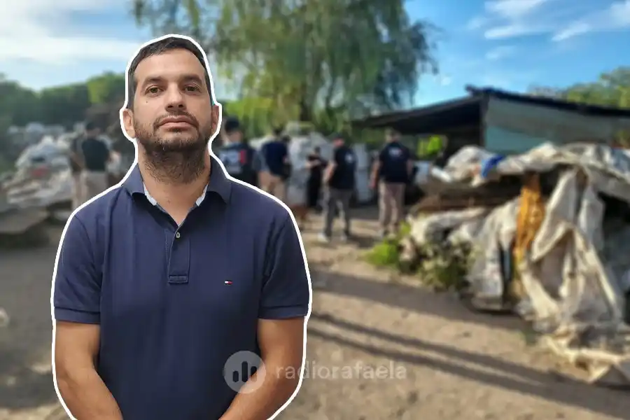 Allanaron una chacarita y secuestraron “cables quemados, canillas, picos de gas y placas de cementerio”