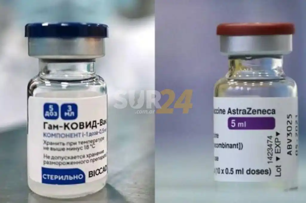 Rusia probará la combinación de vacunas Sputnik V con AstraZeneca