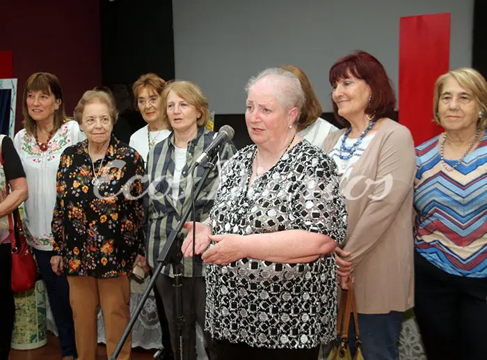 Inauguró la ExpoJubilarte con artesanías y manualidades