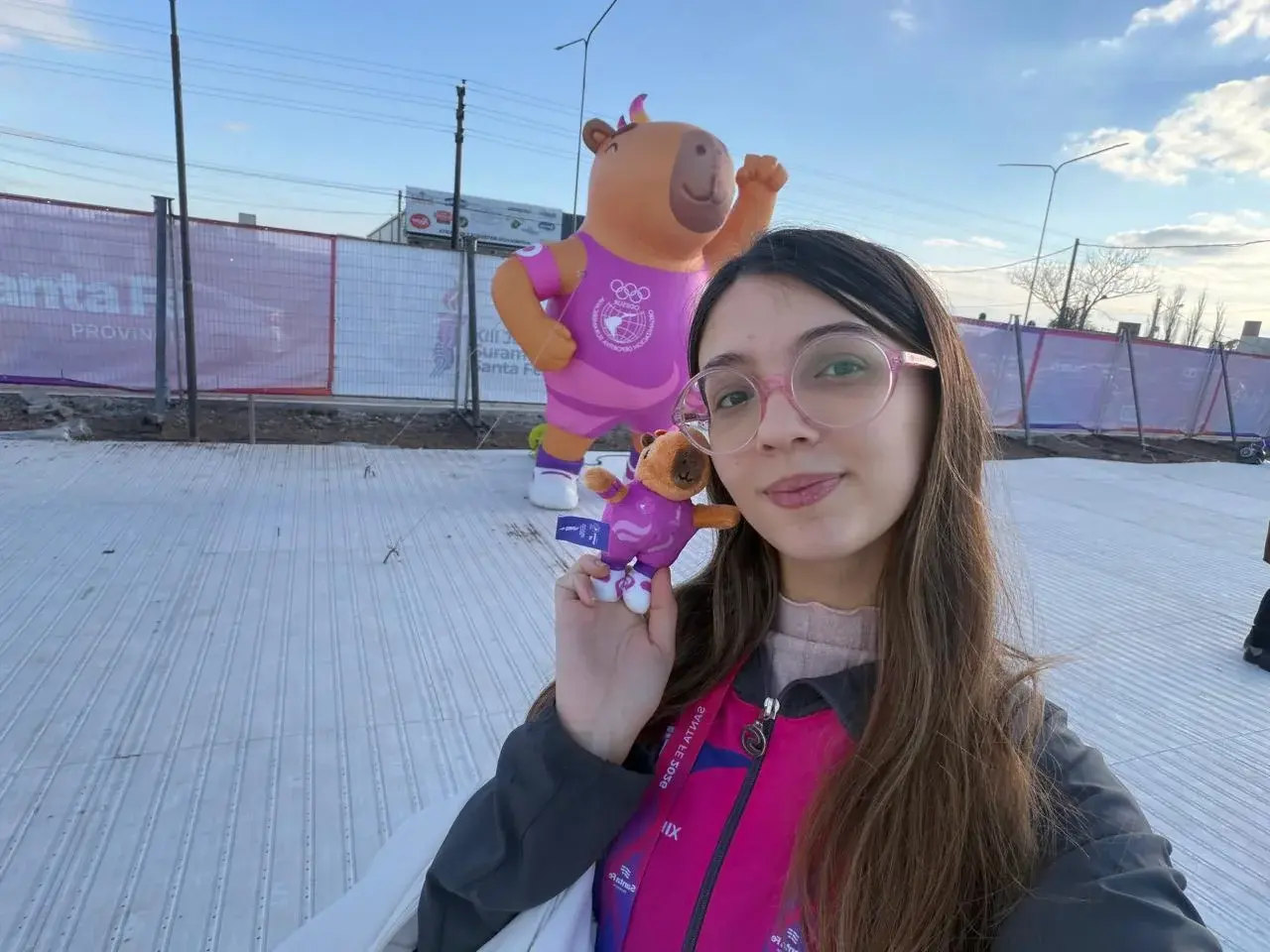 Rafaelina, estudiante de Traductorado y voluntaria en Santa Fe 2026: “Esta experiencia me sumó un montón”