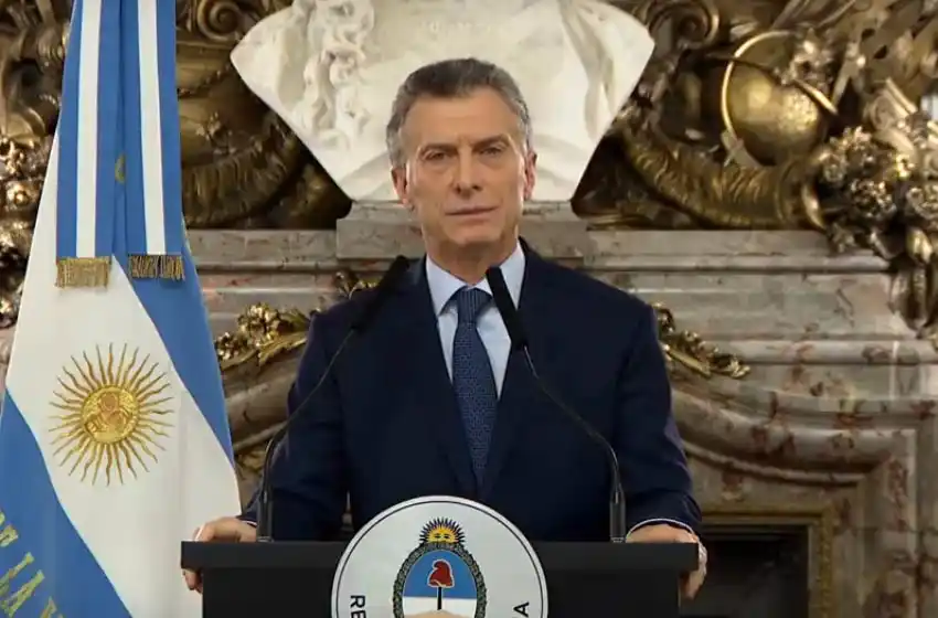 Mauricio Macri: «El país está en emergencia»