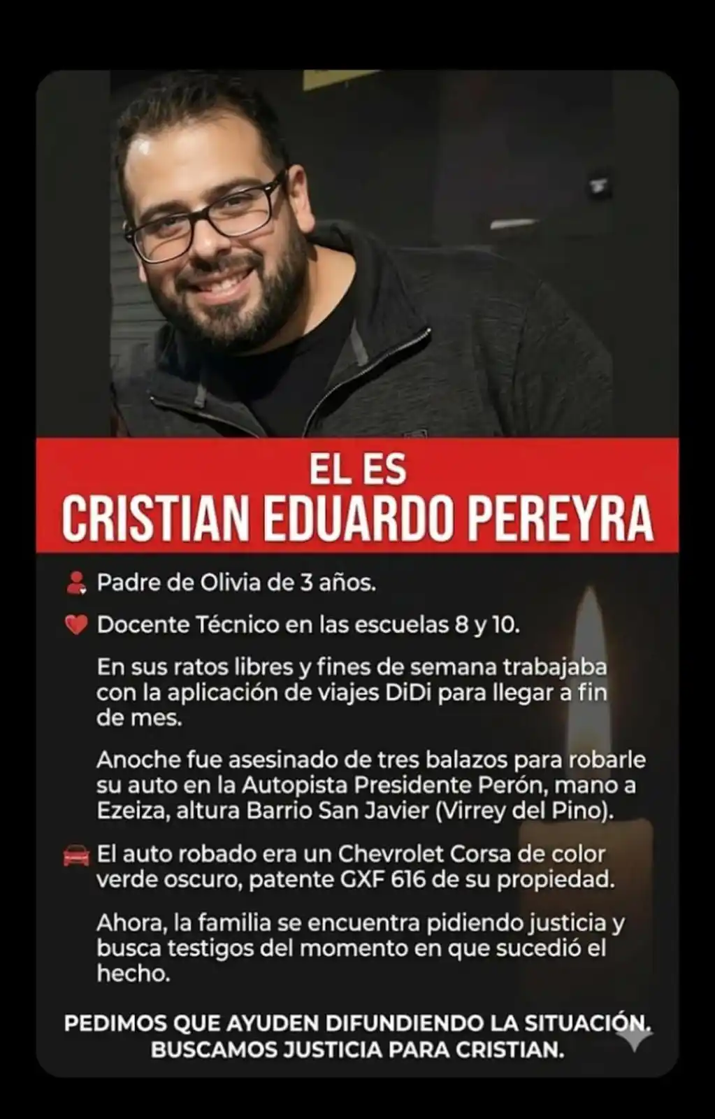 cristian docente asesinado