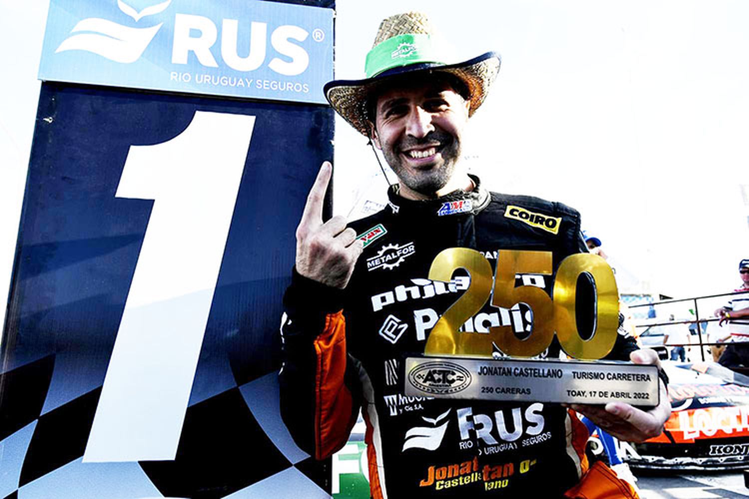Castellano y Juan Bautista entre los líderes del TC, en Toay