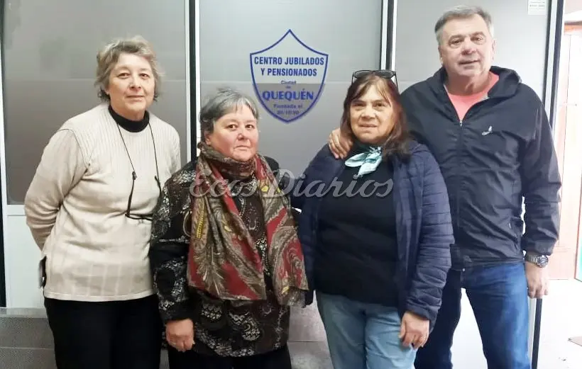 Integrantes. Del centro de jubilados quequenense