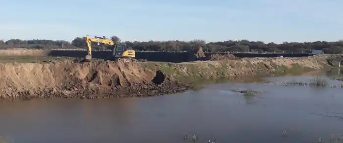 La obra de sistematización cloacal en Ceibas ingresa en su etapa final