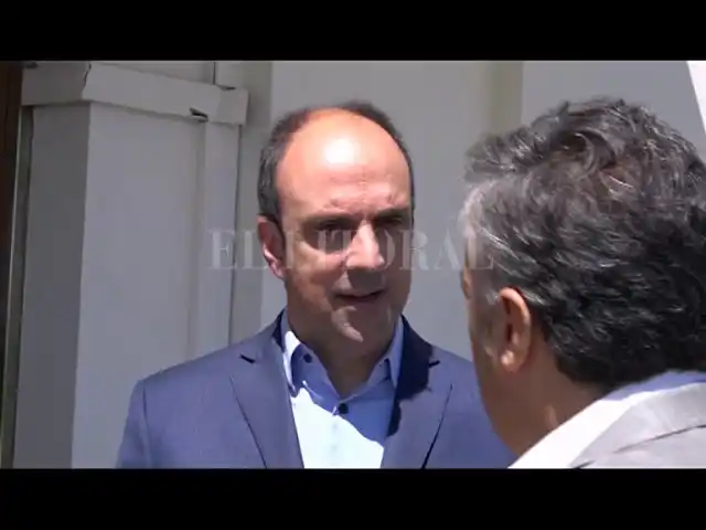 Inseguridad: Corral visitó al gobernador de Mendoza