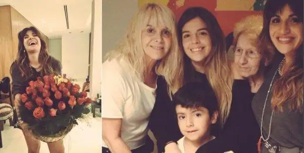 Diego le envió 27 rosas a Gianinna Maradona por su cumpleaños