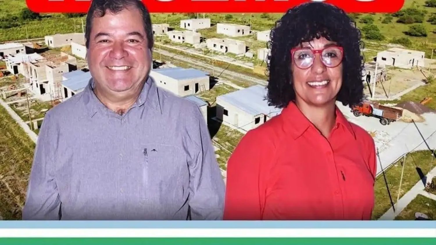 Emerenciano Sena y Marcela Acuña.