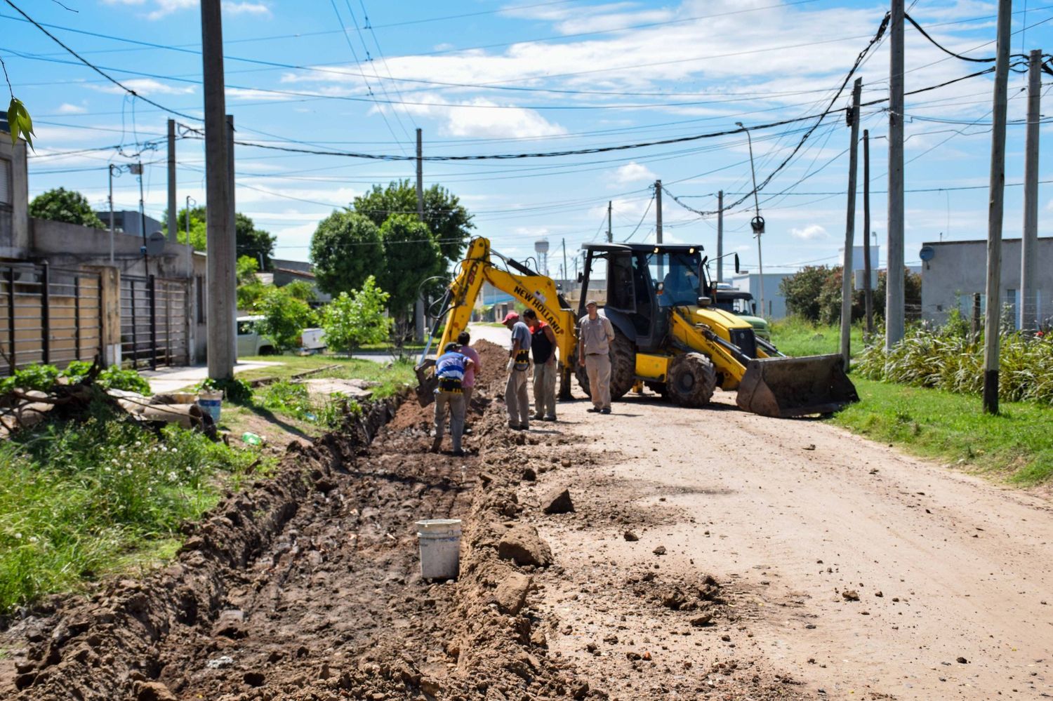 Contúan las obras en la ciudad