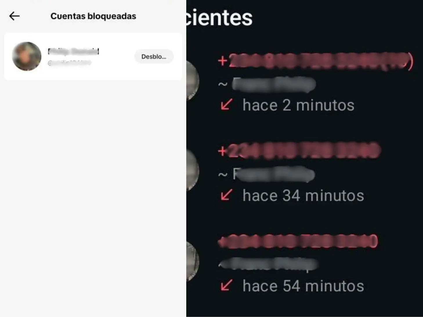 La joven fue amenazada en reiteradas ocasiones.
