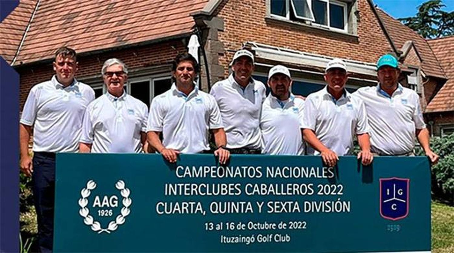 Golfistas de Concordia en el Nacional Interclubes