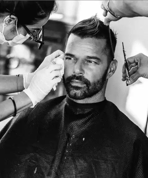 Ricky Martin también afina su estilismo para el Latin Grammy. Foto: Instagram