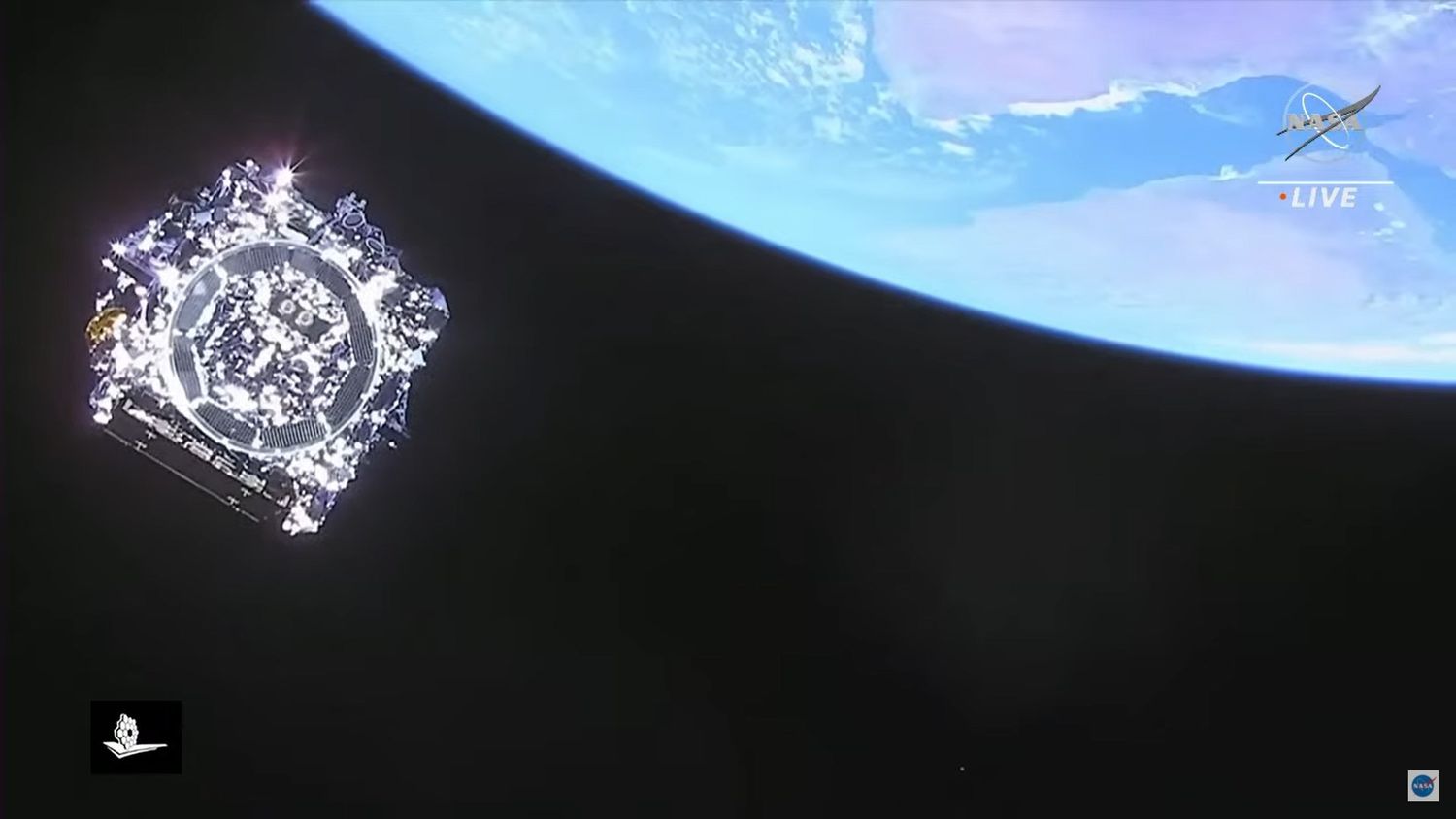 El telescopio Webb de la NASA ya está en el espacio para ver las primeras galaxias y mundos lejanos