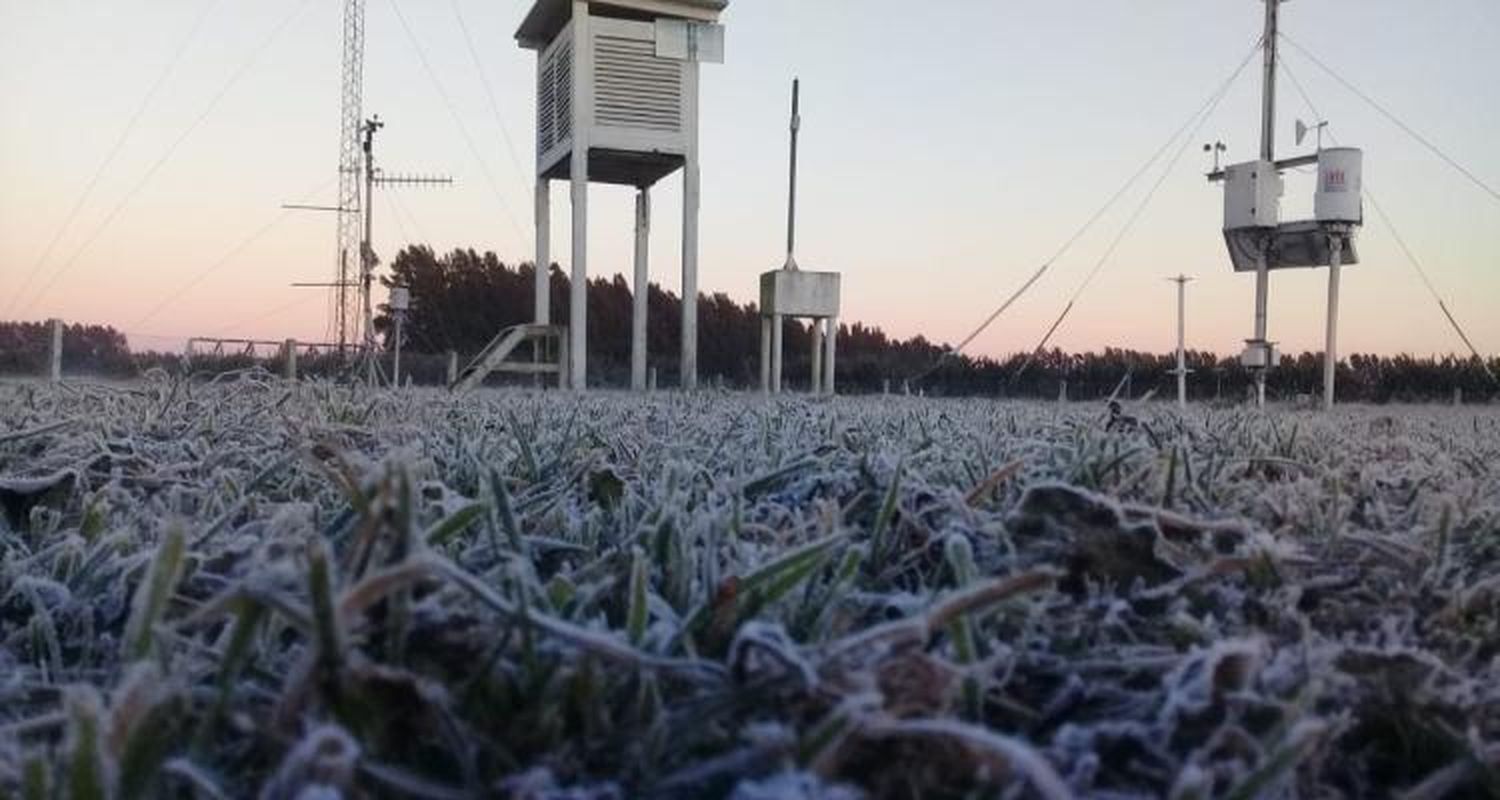 Cómo funcionó el servicio de alarma para control de heladas del Inta