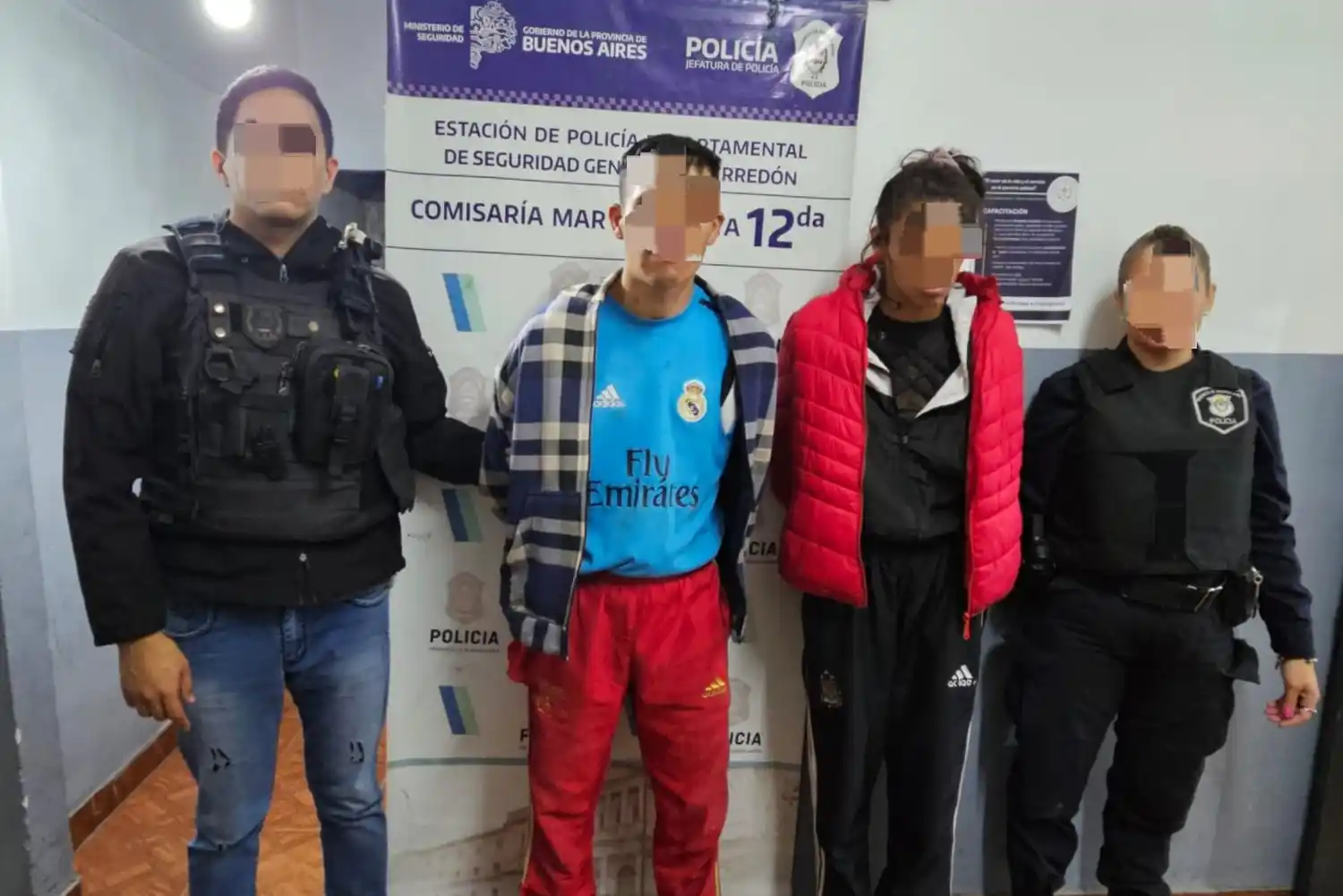 En el marco del allanamiento, dos hombres de 26 años fueron imputados.