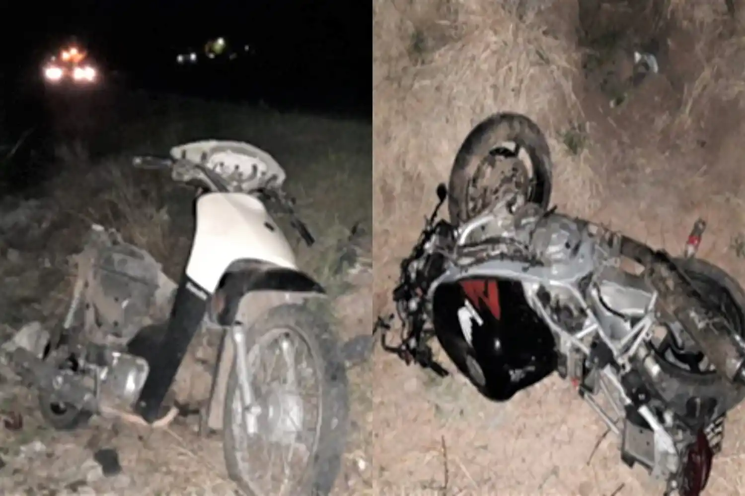 Un niño y un hombre hospitalizados tras accidente entre motos