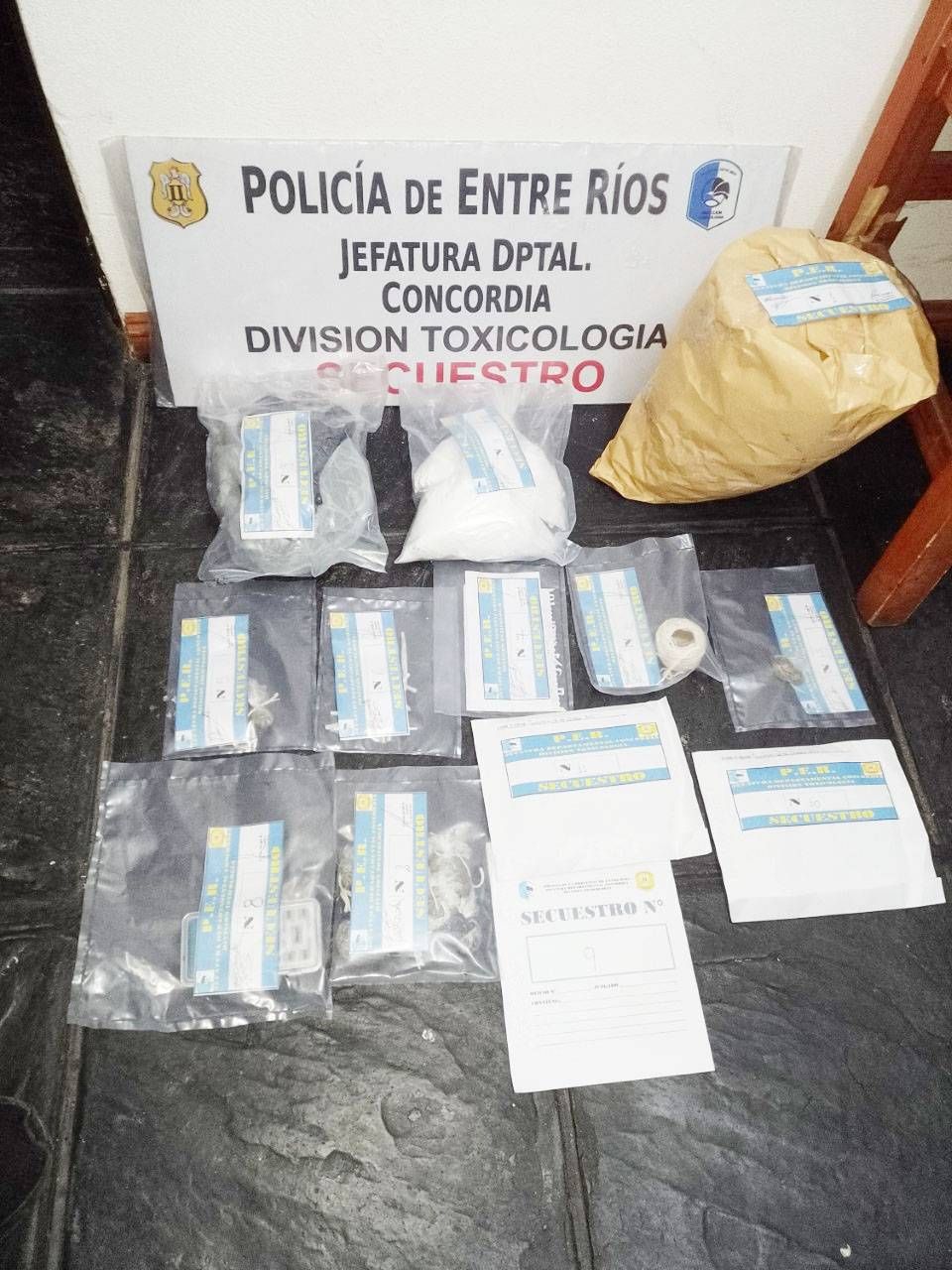 Secuestro y detención por personal de Toxicología