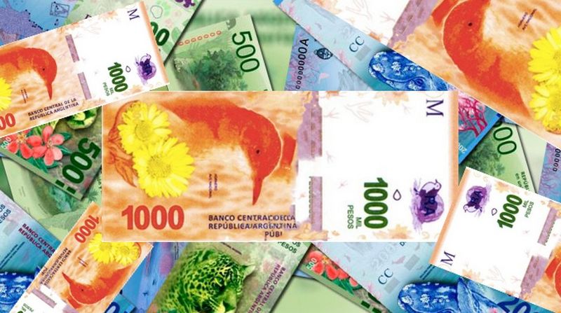 Presentan un proyecto para que se creen billetes de hasta $20.000