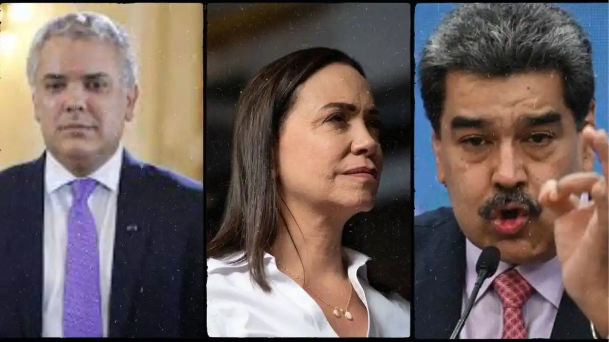 Reaparece Iván Duque: ACUSA A MADURO de hostigar a María Corina Machado (+Video)