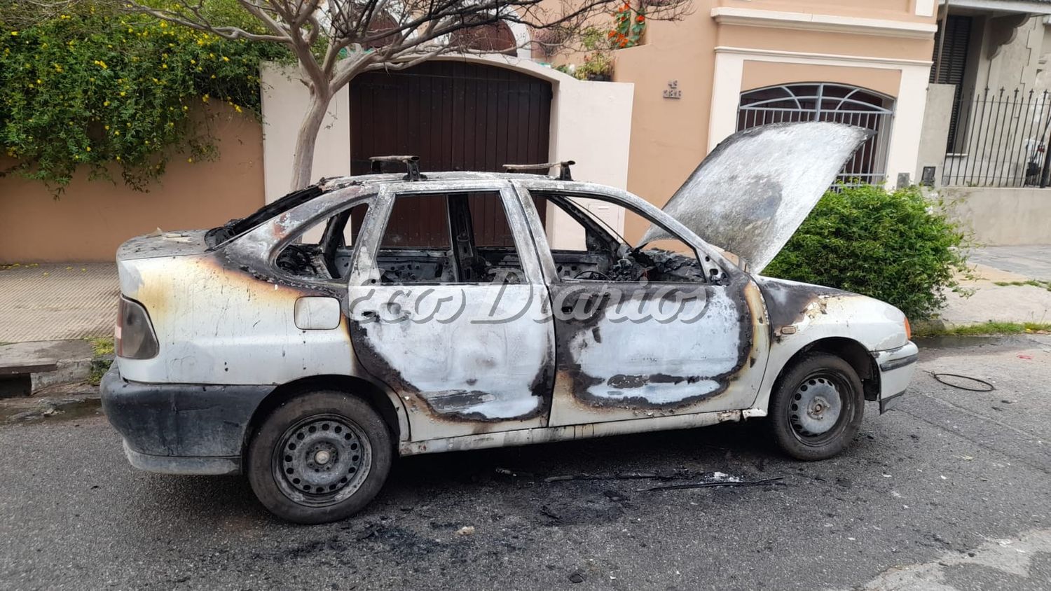 auto quemado